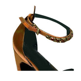 Ankle Strap Block Heel Platform Sandals